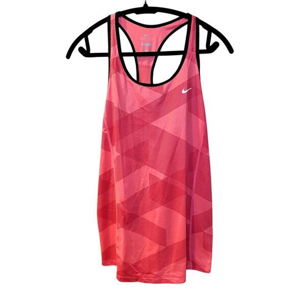Nike Women's Dri-FIT Racerback Tank Top - Bright Pink - Picture 1 of 8